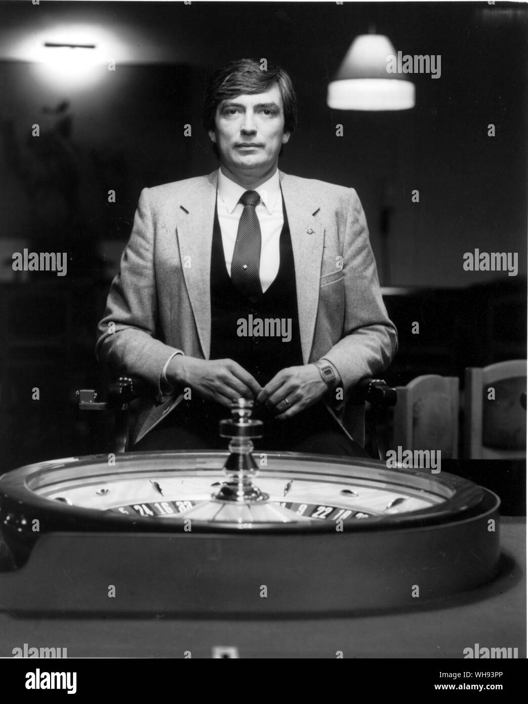 Lucio Marzi Manager der Alice Springs Casino Stockfoto