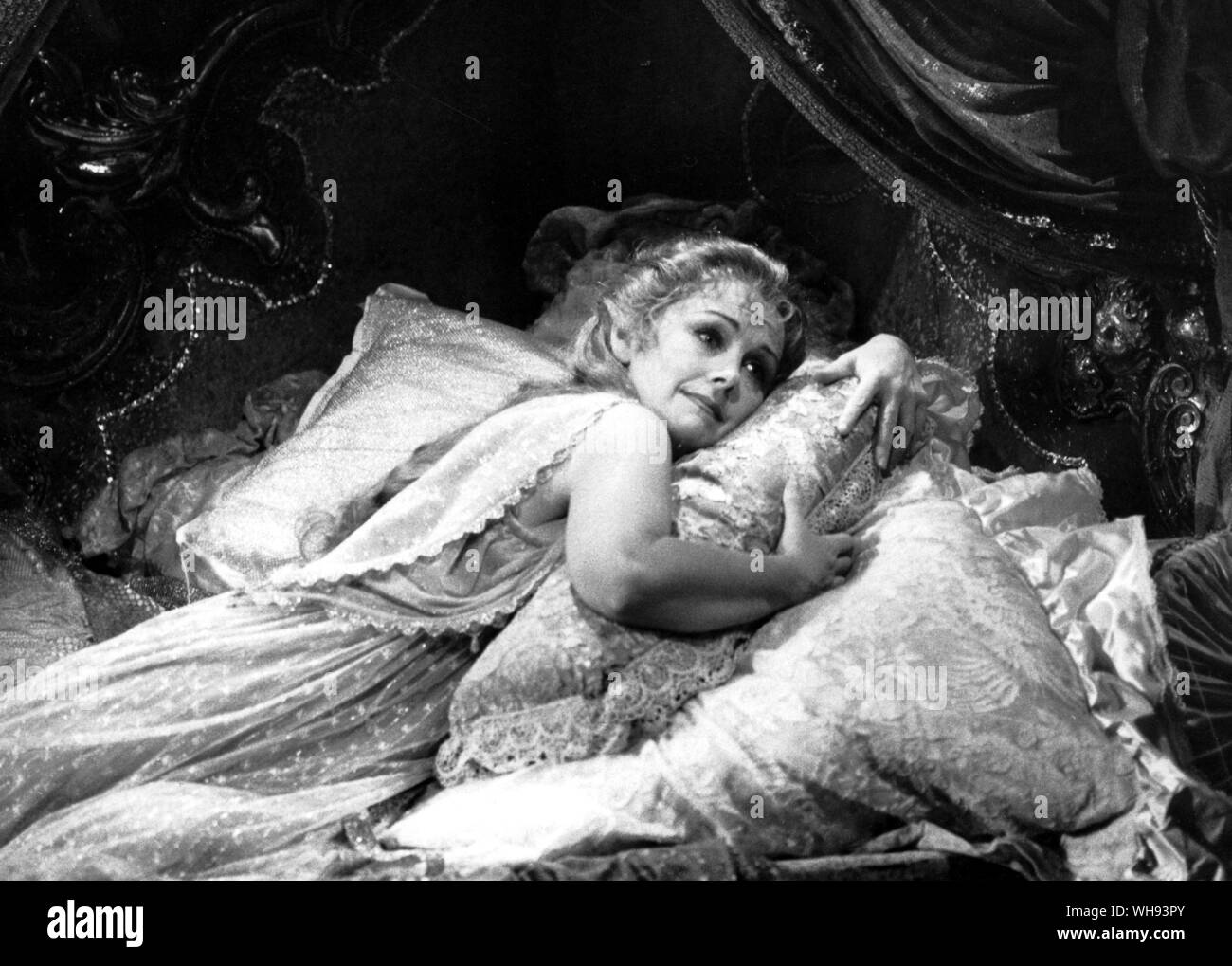 Valerie Masterson im Titel - Rolle von Händels Semele in Covent Garden. Stockfoto