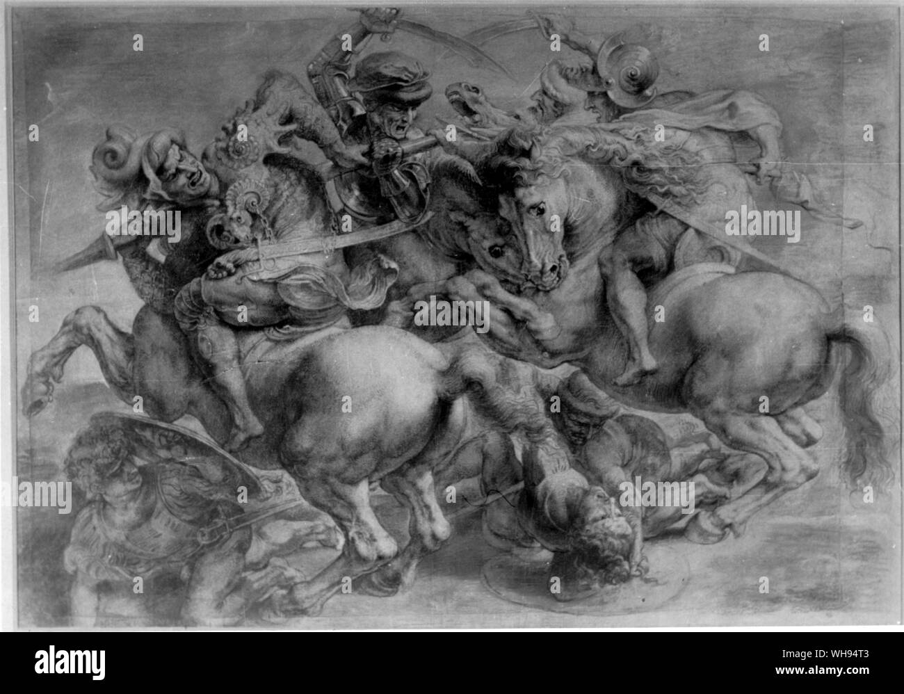 Die Schlacht der Standard, von Rubens c 1615 Stockfoto