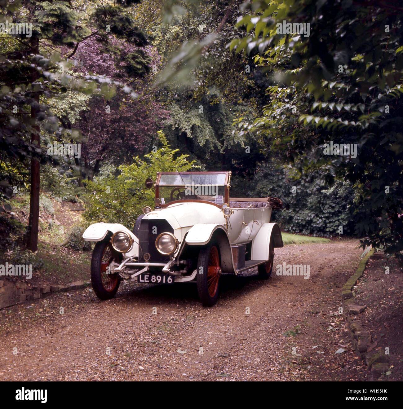 1912, Österreichische Daimler Prinz. Henry 27/80 PS Tourer. Stockfoto
