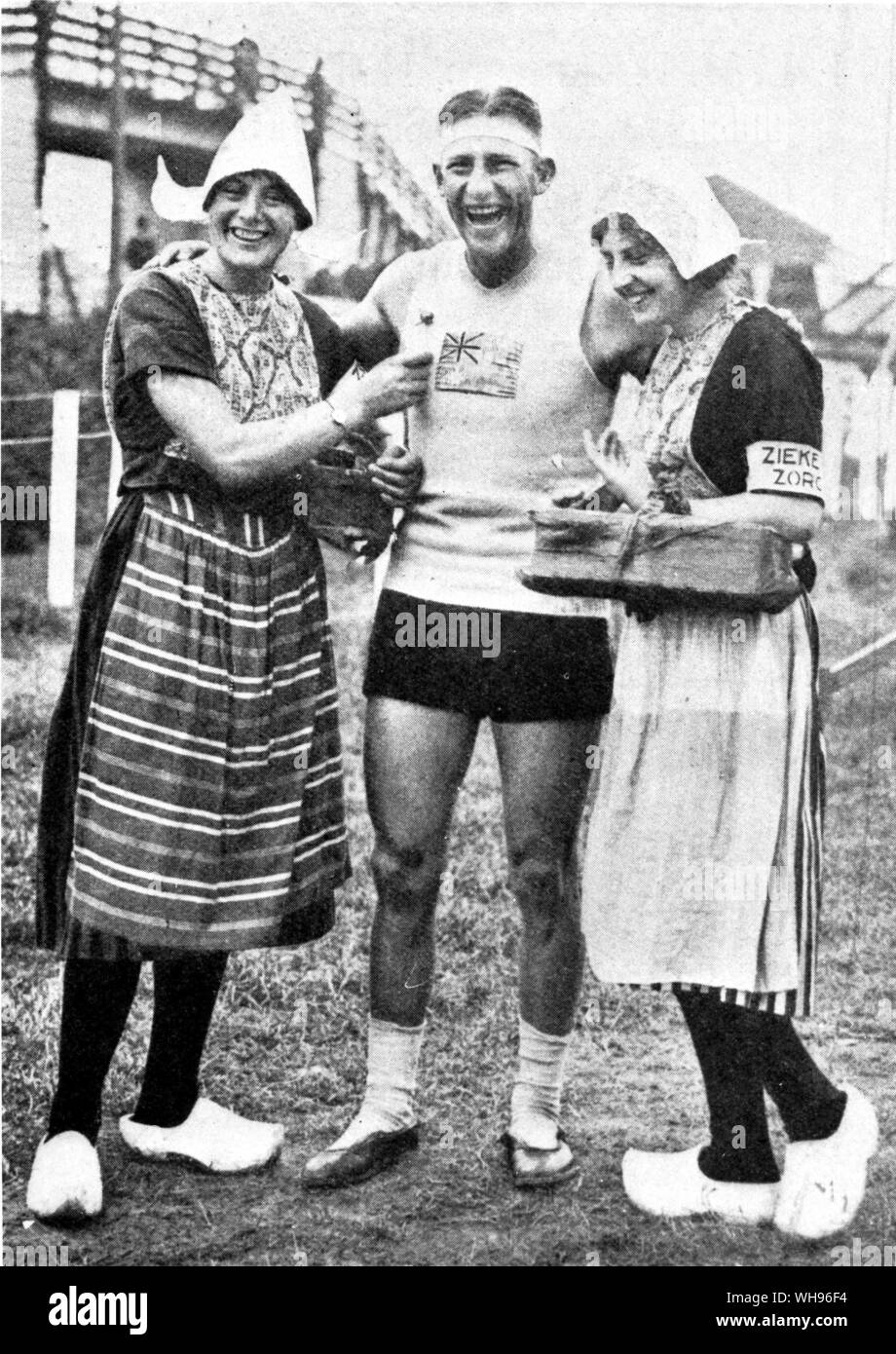 Australische Henry Robert Pearce Gold einzelne sculls Olympischen Spiele in Amsterdam 1928. Stockfoto