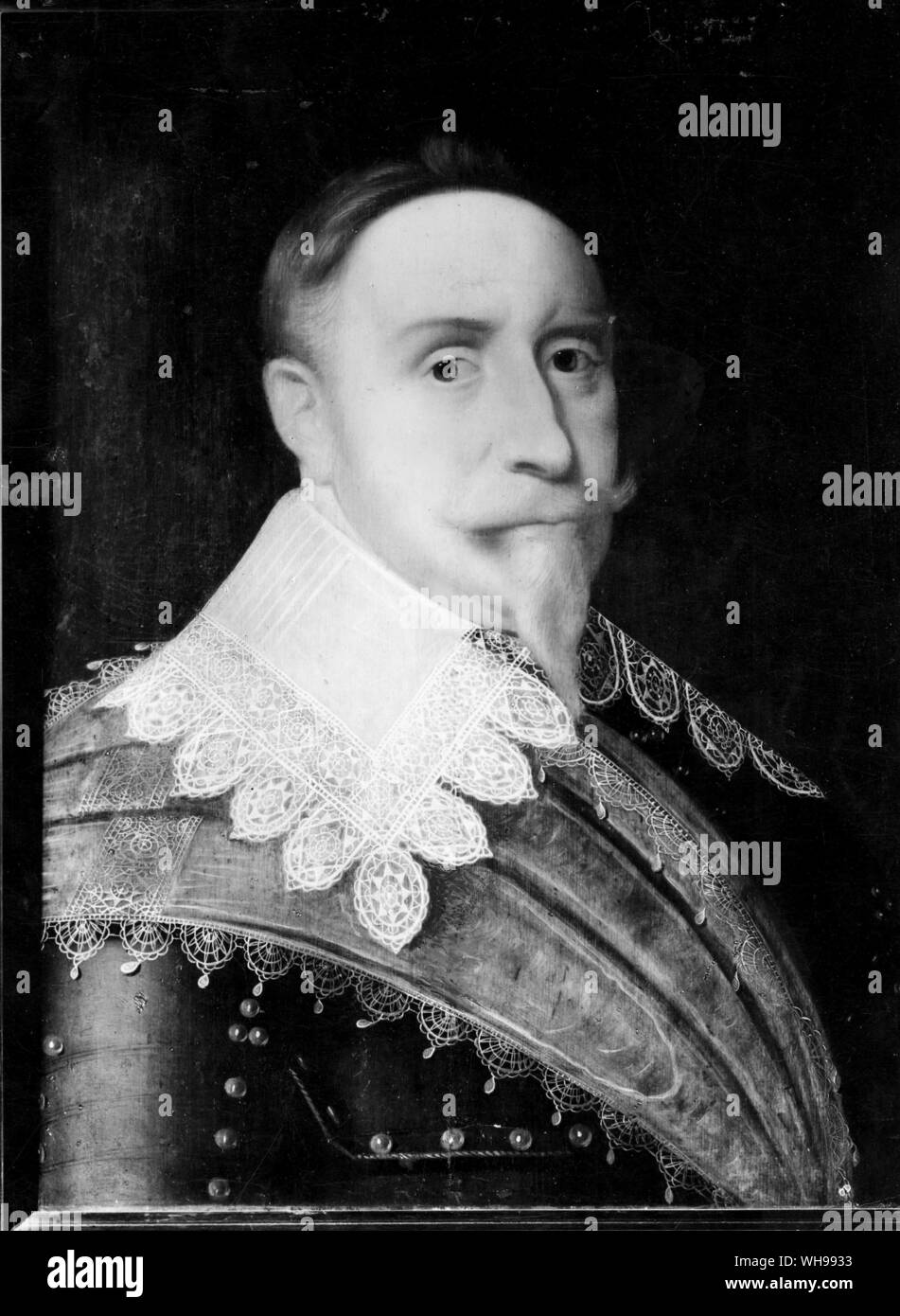 Warfare: Generäle/Gustavus Adolphus von Schweden (1594-1632). Stockfoto