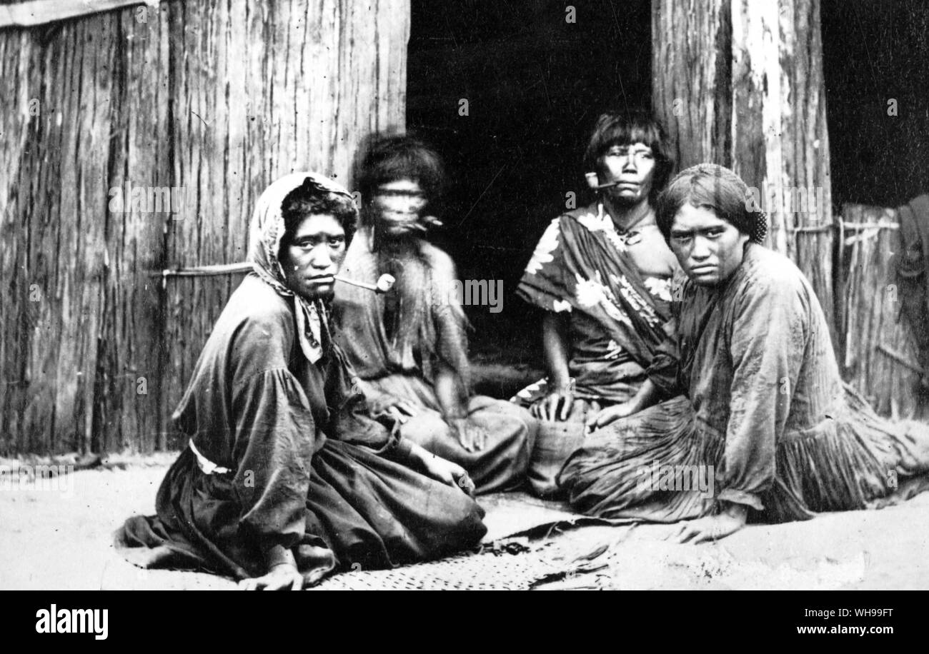 Maori Frauen Wellington Neuseeland Stockfoto