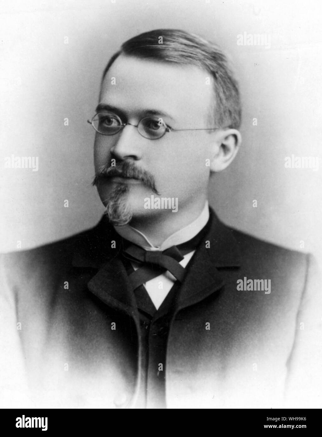George Hempl 1850-1921 Professor für Philologie an der Universität Stanford und ein Student der etruskischen Sprache Stockfoto