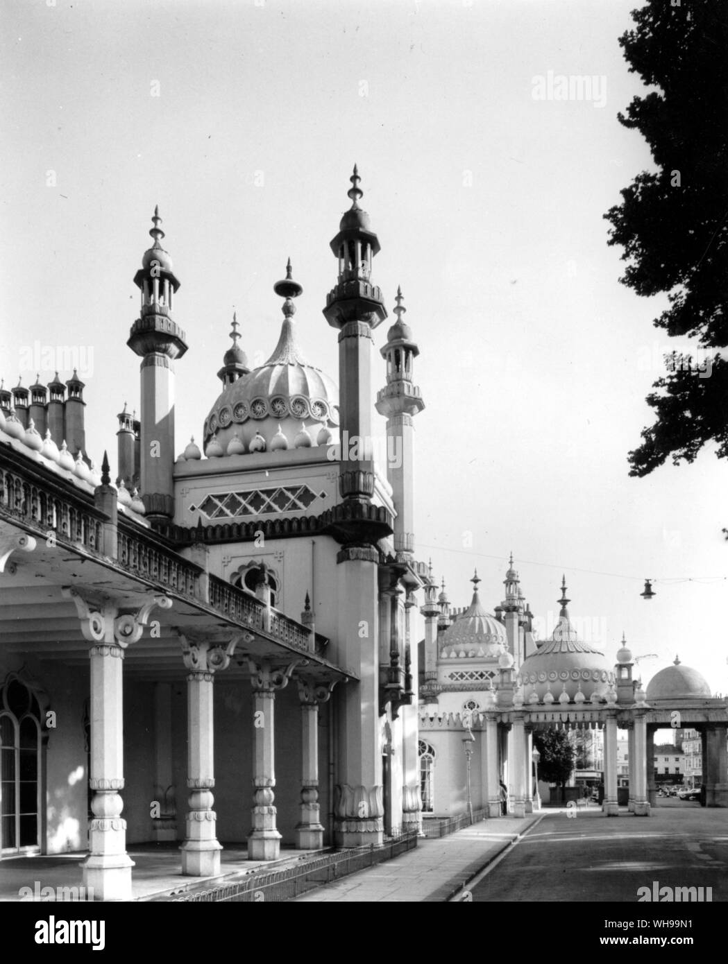 Brighton Pavillon: Die hinduistische Stil wie die von Nash abgeschlossen Stockfoto