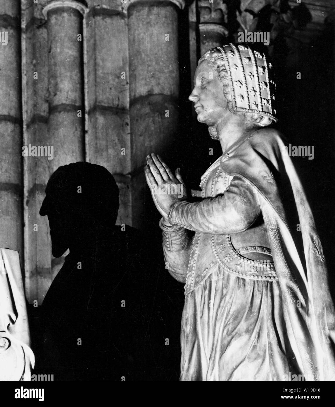 La Reine, Claude de France. St Denis Basilique Stockfoto