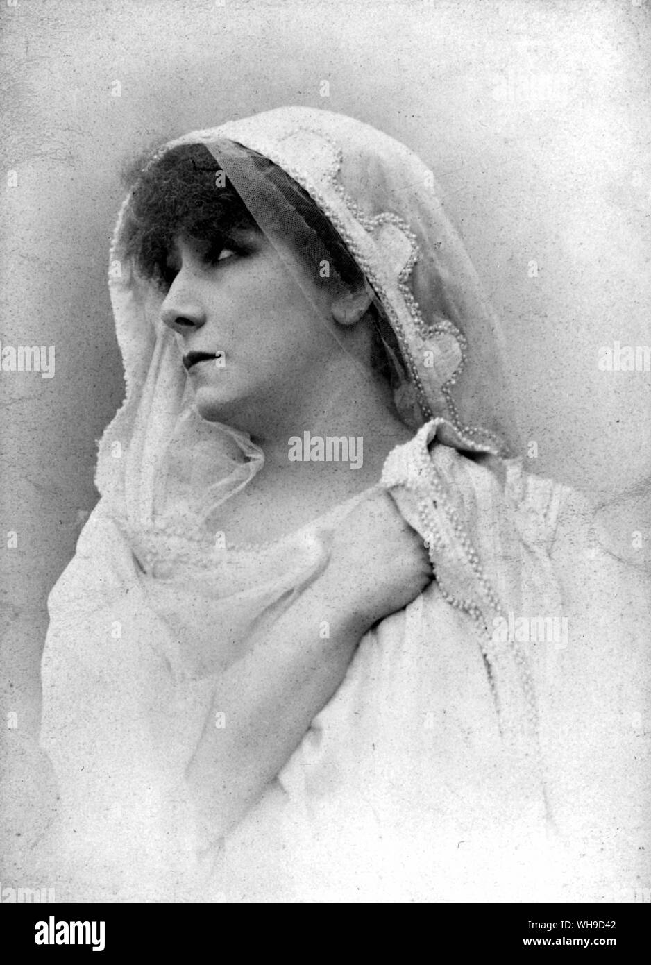 Sarah Bernhardt als phedre. Stadium Name von Henriette Rosine Bernard (1844-1923). Die französische Schauspielerin. Sie beherrscht die Bühne in Ihren Tag. Stockfoto