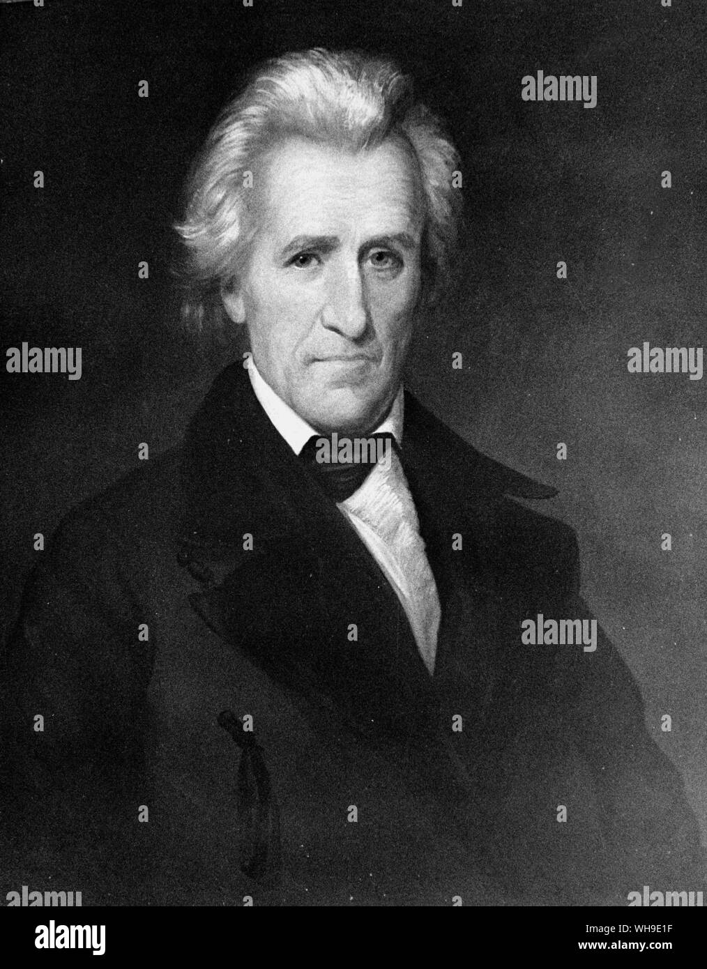 Präsident Andrew Jackson (1767-1845), 7. der Präsident der USA 1829-1837, ein Demokrat. Stockfoto