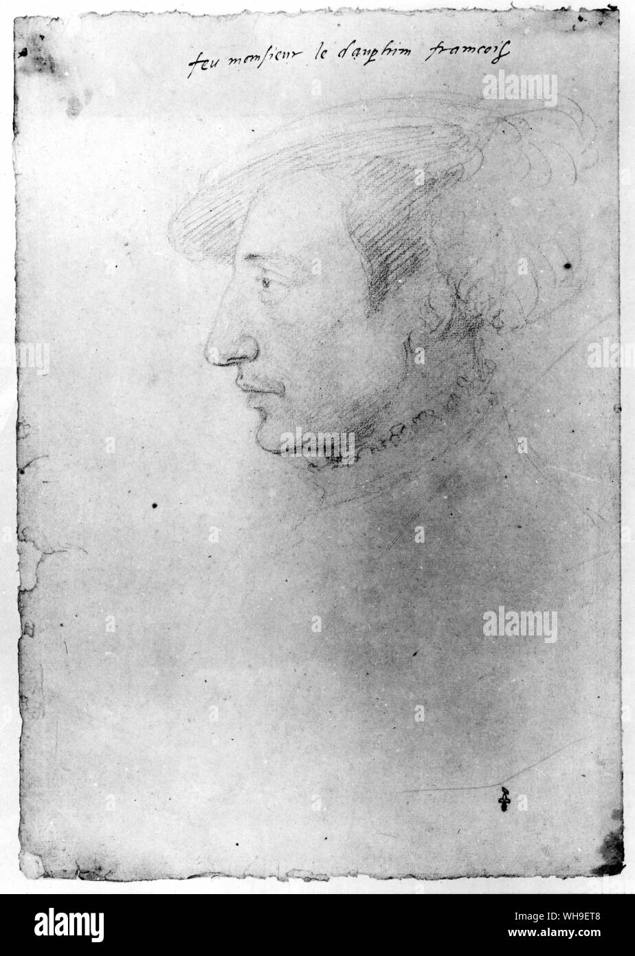 Der Dauphin, Francois von Frankreich. 16. jahrhundert Stockfoto