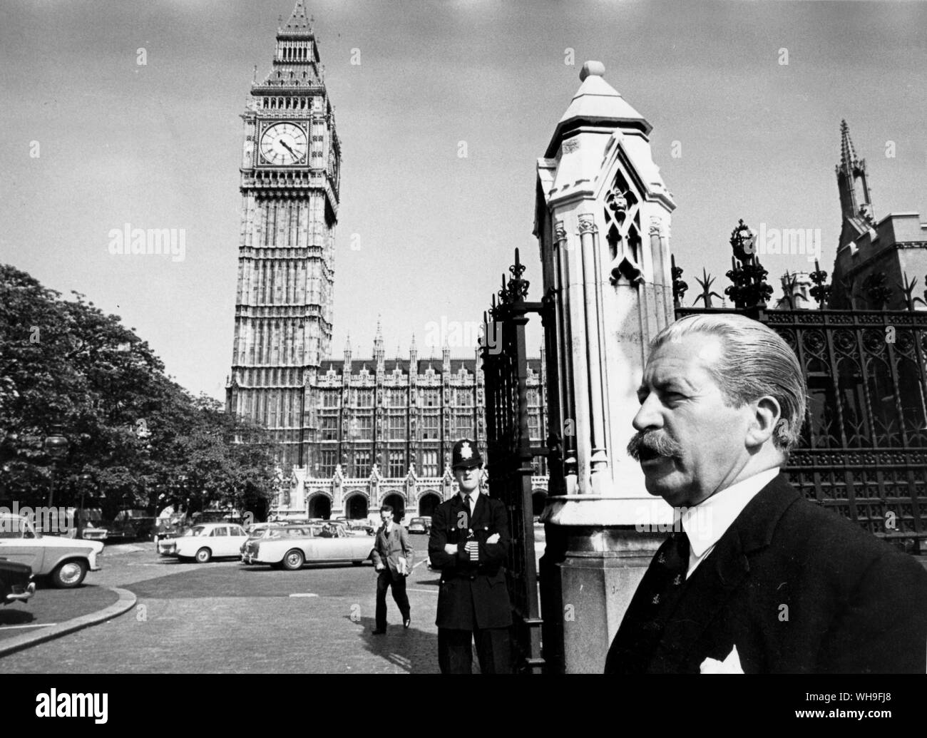 Juni 1967: Colonel Leslie Lohan, bekannt als Sammy, dargestellt in Westminster. Stockfoto