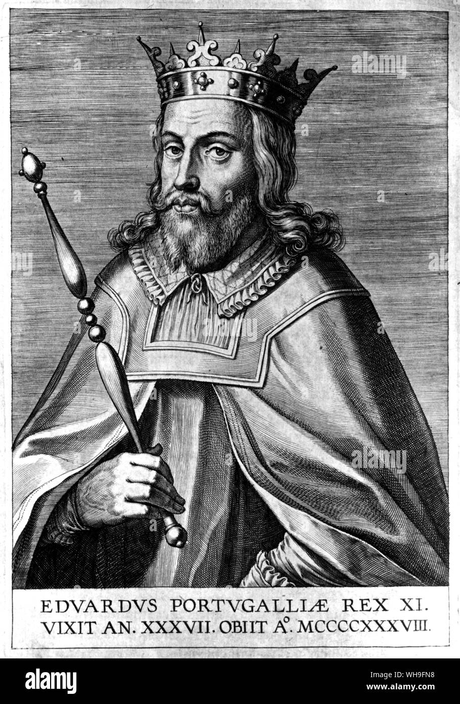 König Edward XI von Portugal (1391-1438) Stockfoto