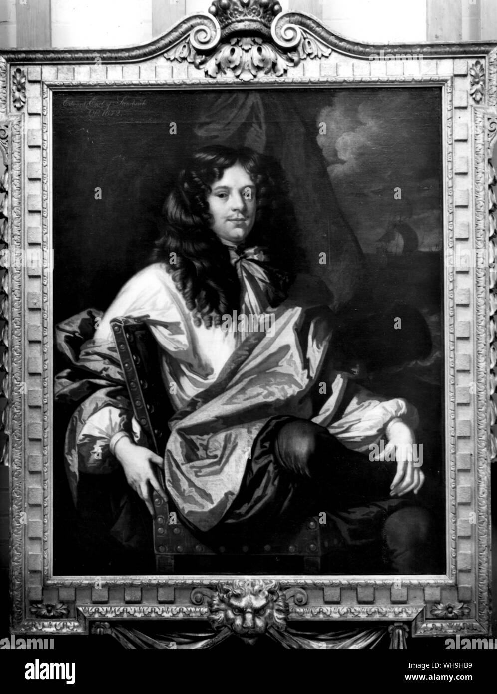 Edward Montagu, 4. Earl of Sandwich (1718-1792), britischer Politiker. Stockfoto