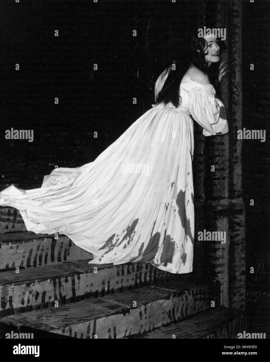 Joan Sutherland, australische Sopranistin (1926-). In "Lucia di Lammermoor". Stockfoto