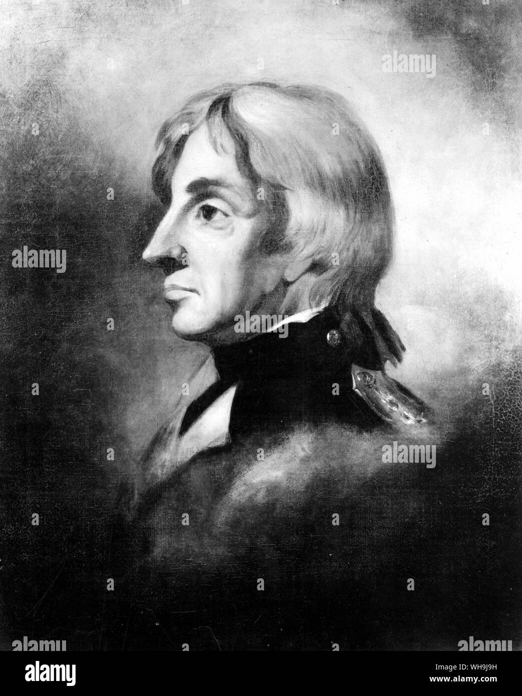 Admiral Lord Horatio Nelson (1758-1805). Er führen, England in der Schlacht von Trafalgar im Jahre 1805, in dem er sein Leben verlor. Stockfoto