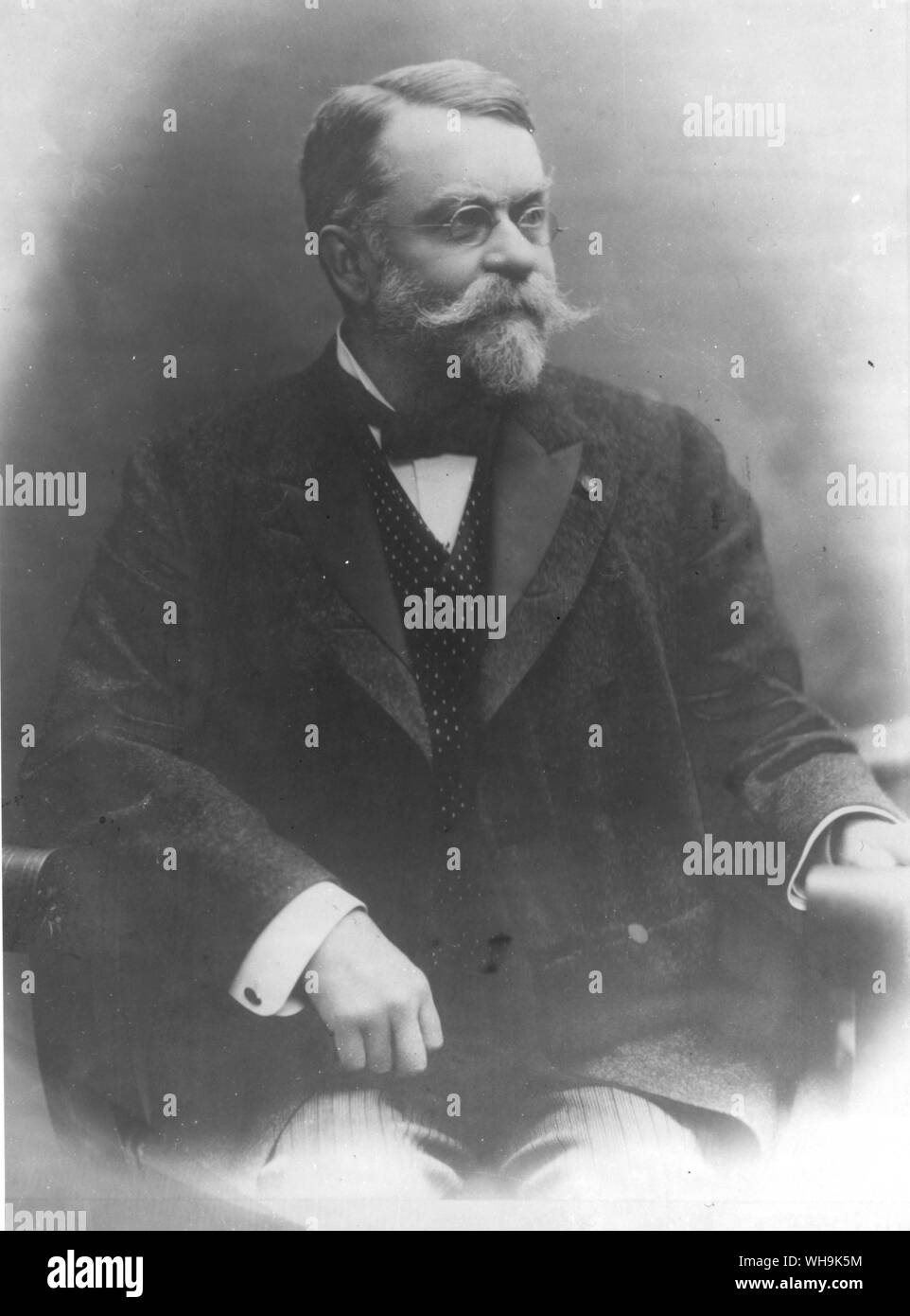 Andrew Langdon Schwager von Mark Twain 1835-1910 US-Schriftsteller und Journalist Stockfoto
