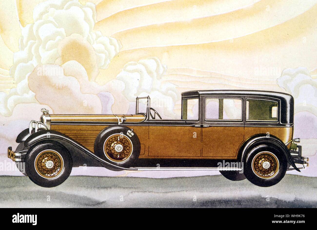 Stutz Le Baron Town Car 1931 Stockfoto