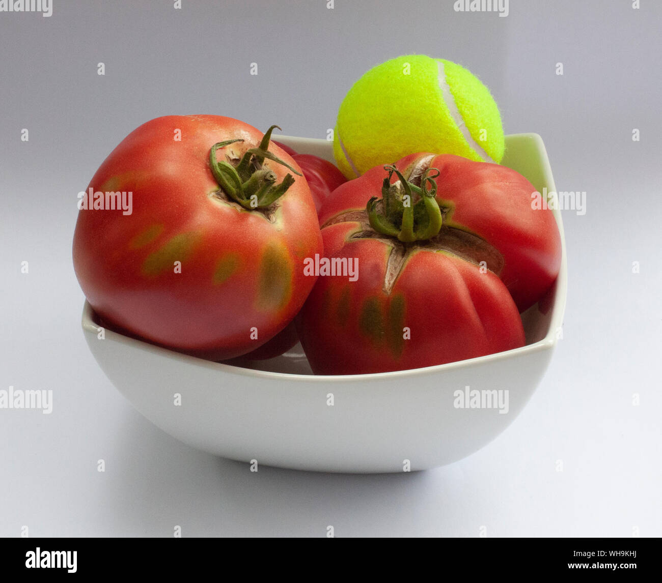 Pomodoro Costiera Selez Sorrento in Großbritannien angebaut Stockfoto