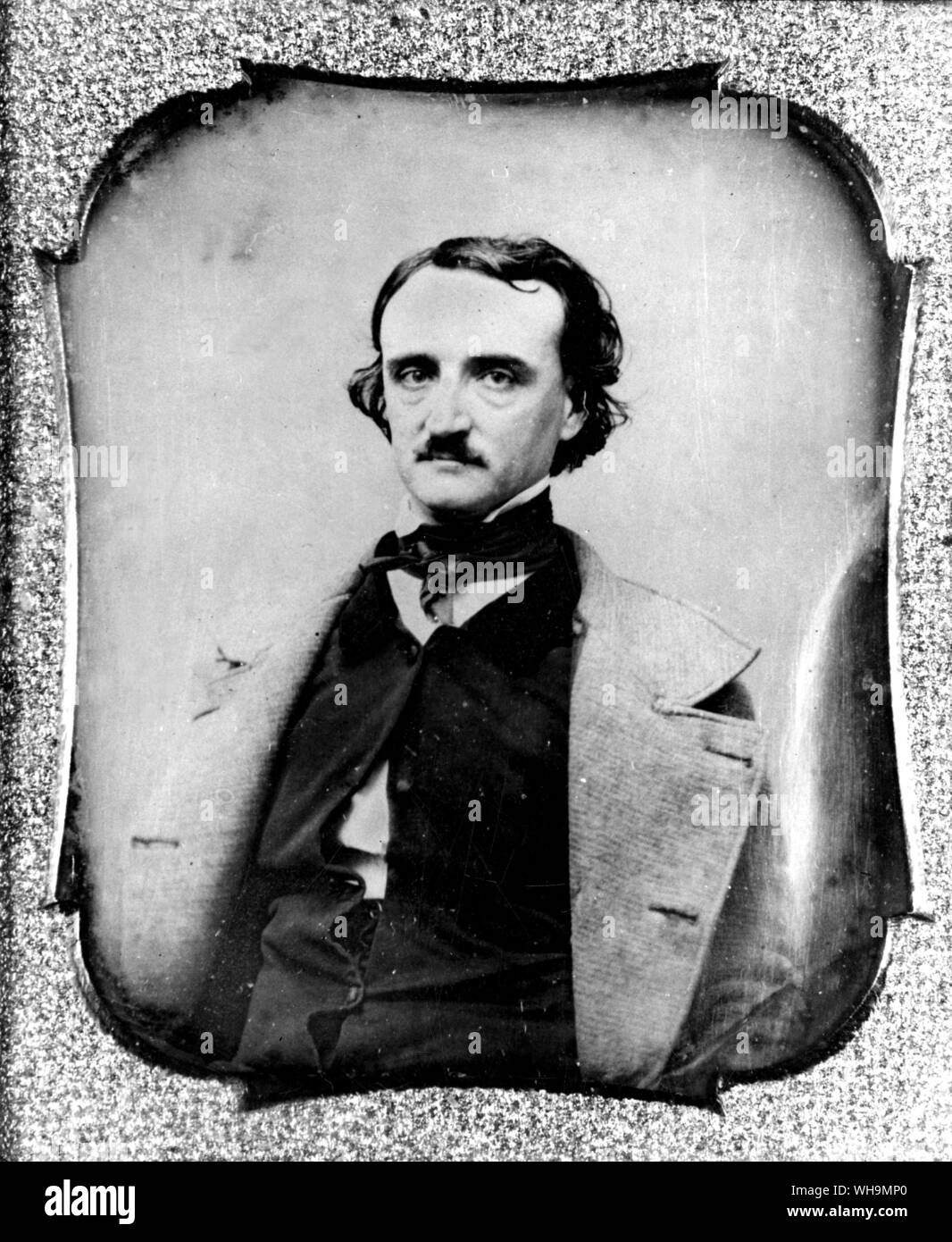 Edgar Alan Poe (1809-1849), US-Schriftsteller und Dichter. Stockfoto