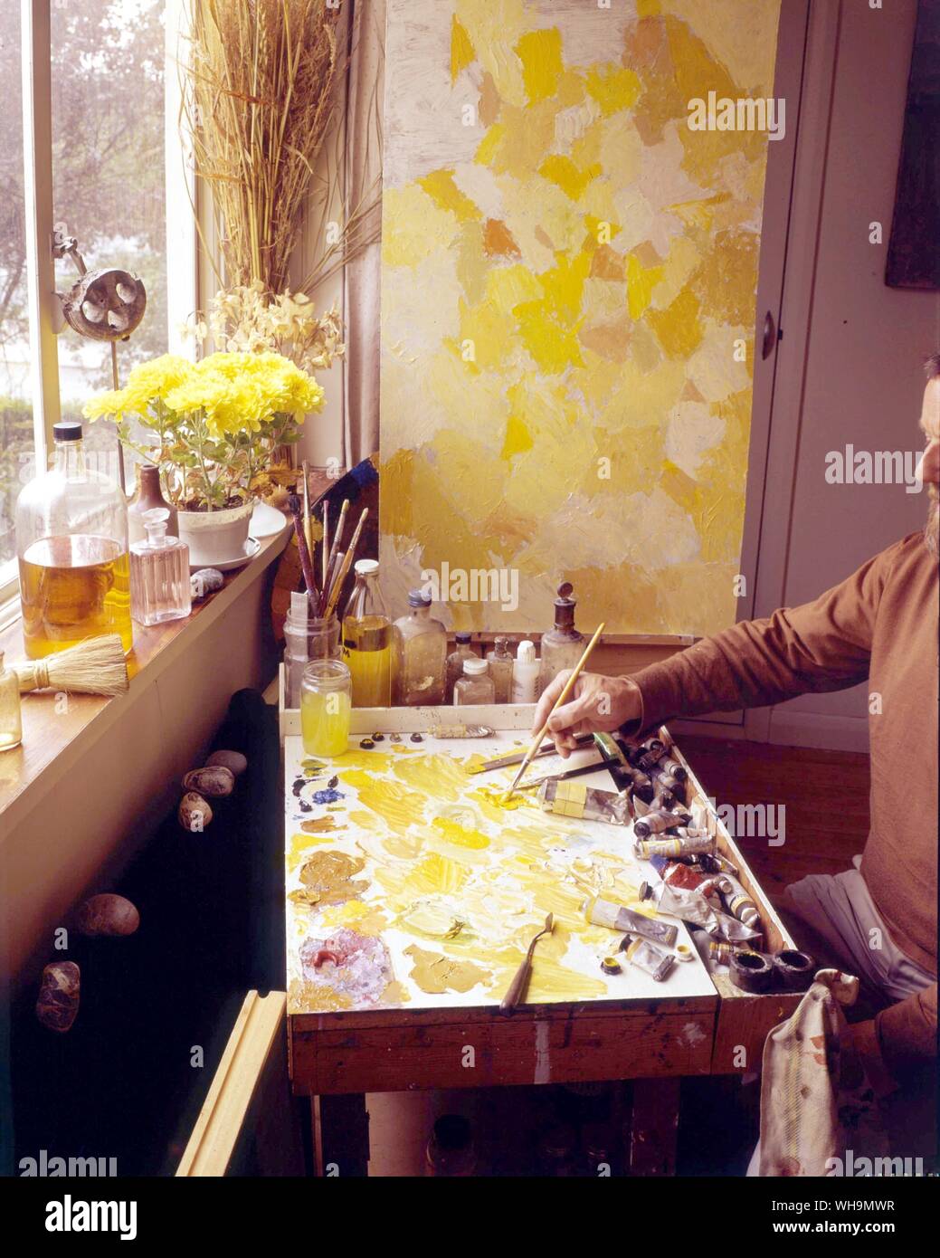 Künstleratelier Stockfoto