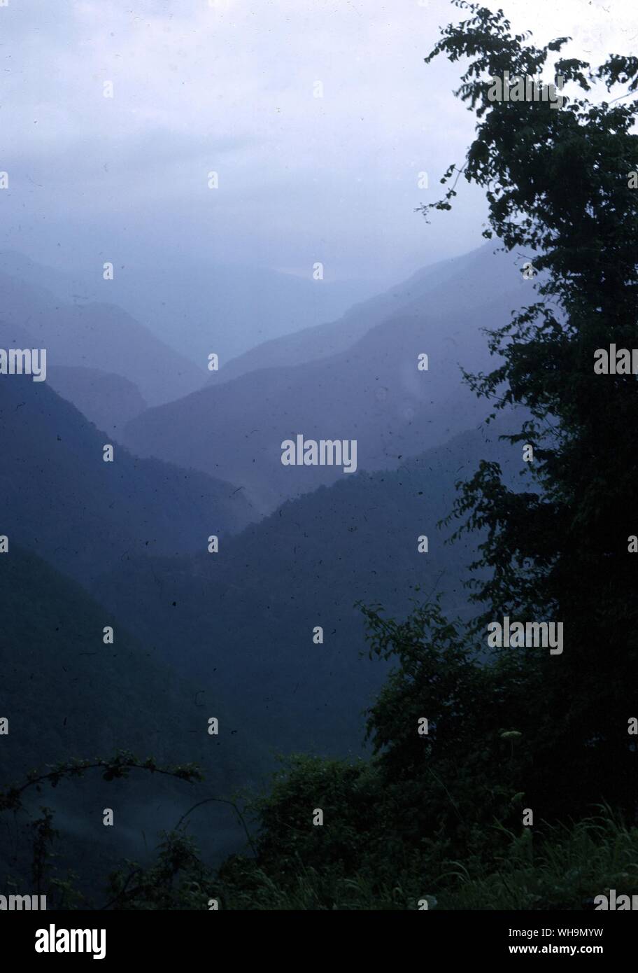 Bulgarien Mt Bereich von haemon jetzt genannt Stara Planina Stockfoto