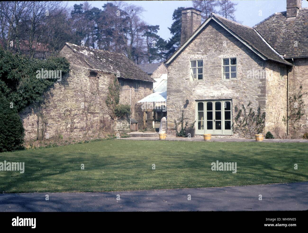 Englisches Landhaus Stockfoto