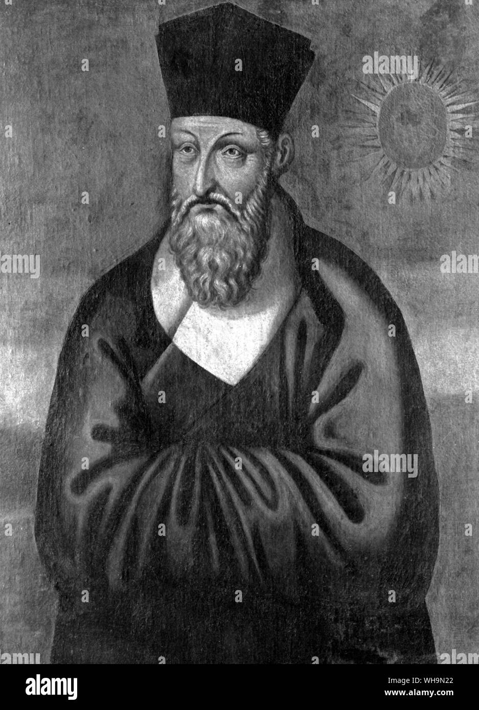Pater Matteo Ricca 1610 Stockfoto