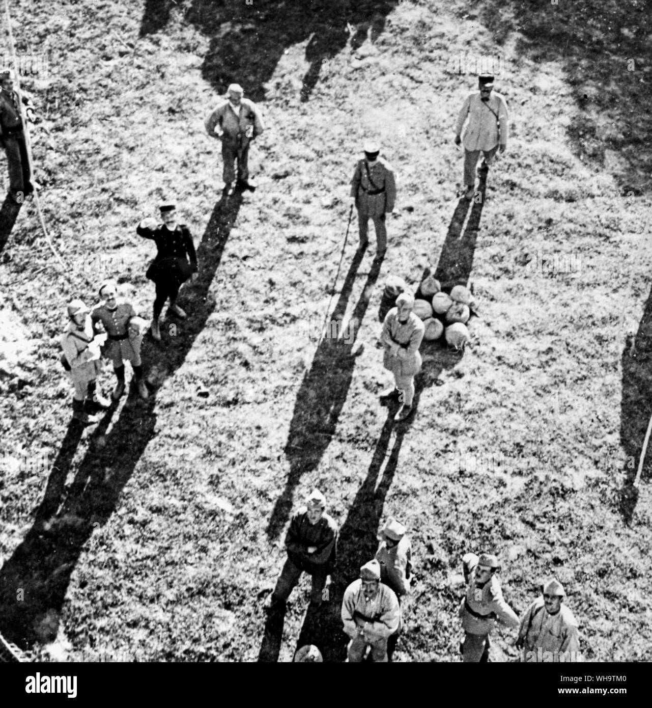 WW1/Frankreich: alliierte Soldaten Stockfoto