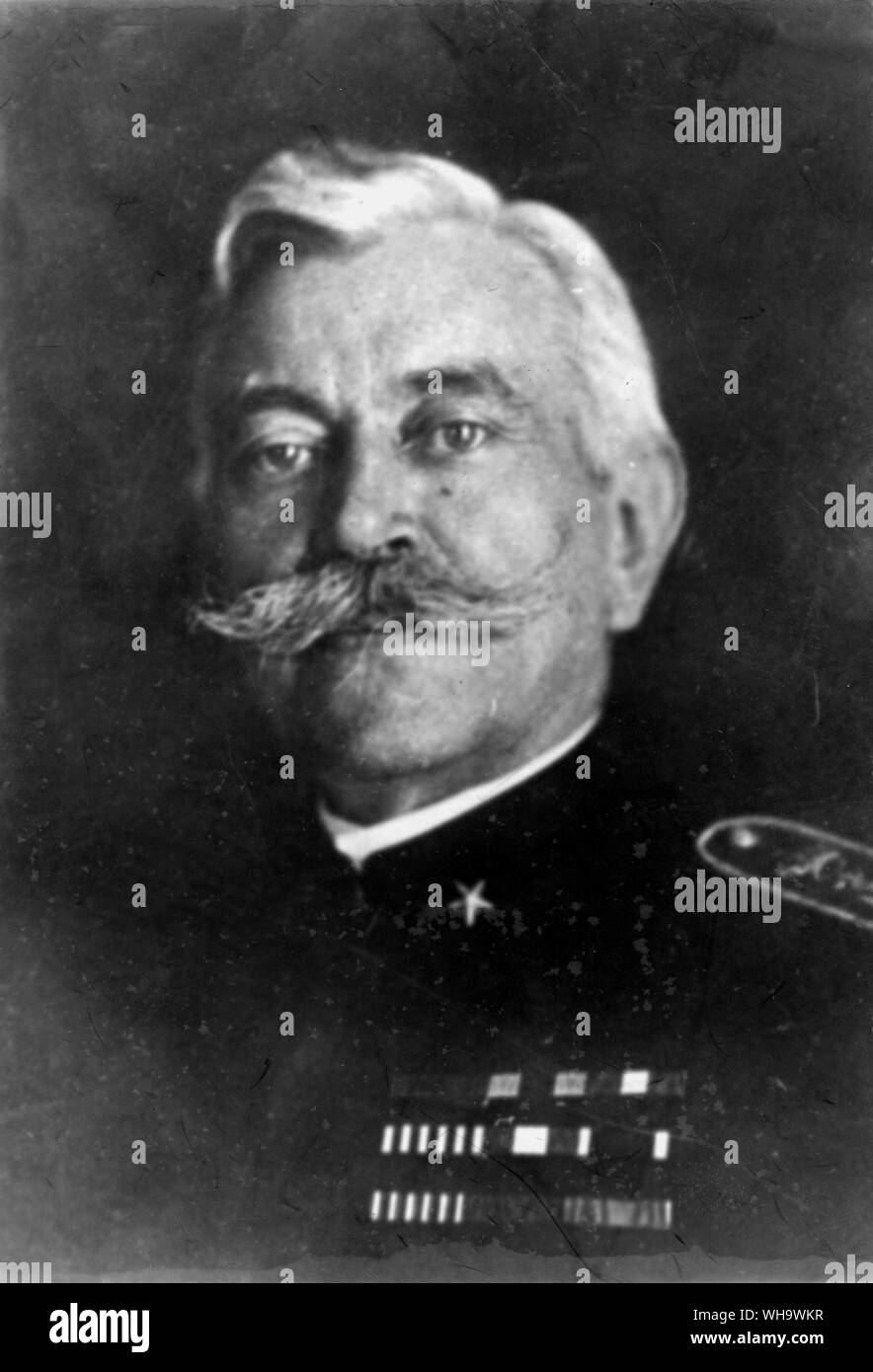 WW1/Ministro Della Marina, 1917. Stockfoto