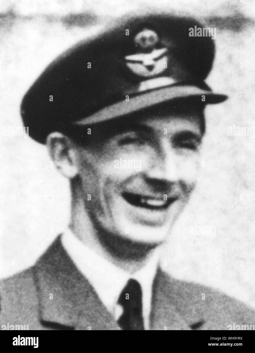 WW2/Schlacht von Großbritannien: RAF Pilot. Stockfoto
