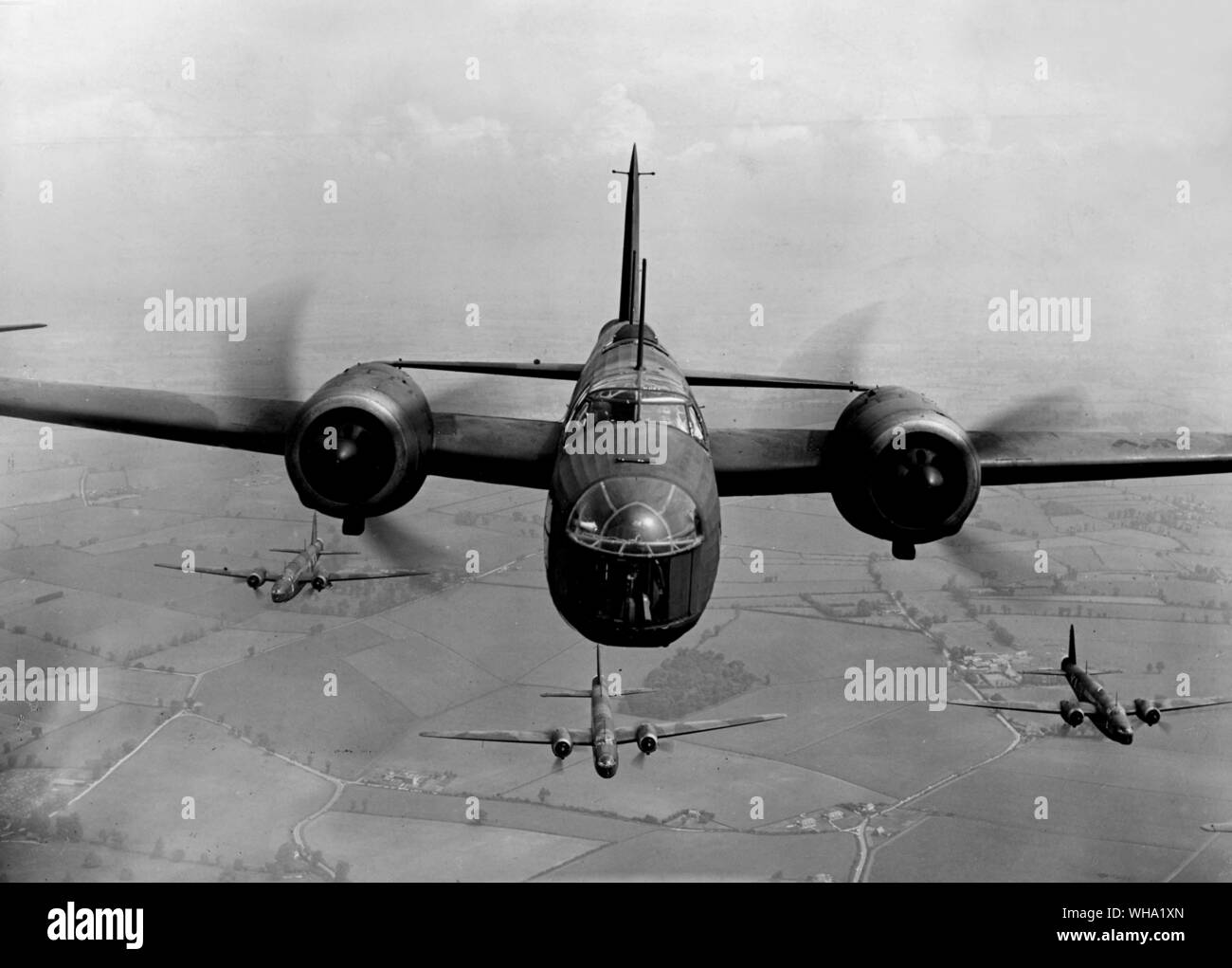 WW2: Britische Wellington Mark 1 Bomber. Stockfoto