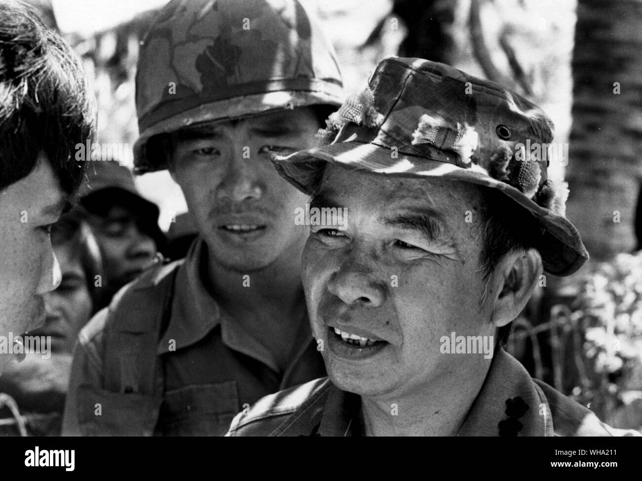 Vietnam-krieg: vietnamesische Truppen. Stockfoto