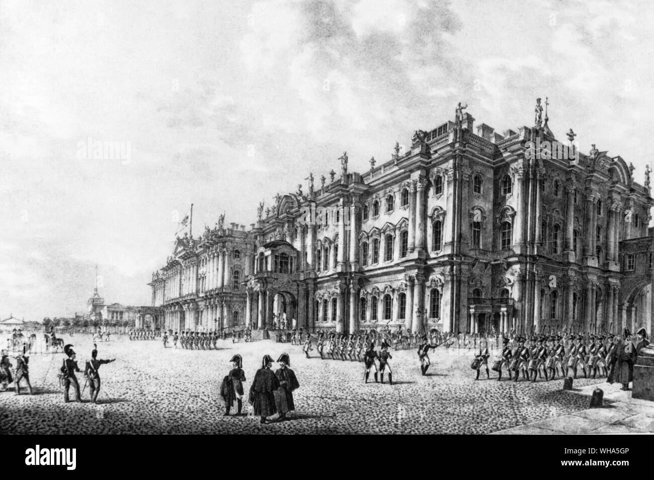 Winter Palace von sabat und Schifler Stockfoto