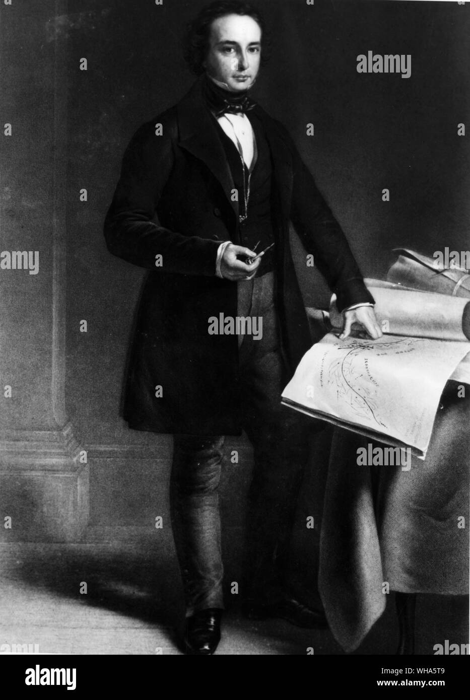 Isambard Kingdom Brunel. . Brunel, Isambard Kingdom englischen Ingenieur; Sohn von Marc Brunel 1806-1859. . Stockfoto