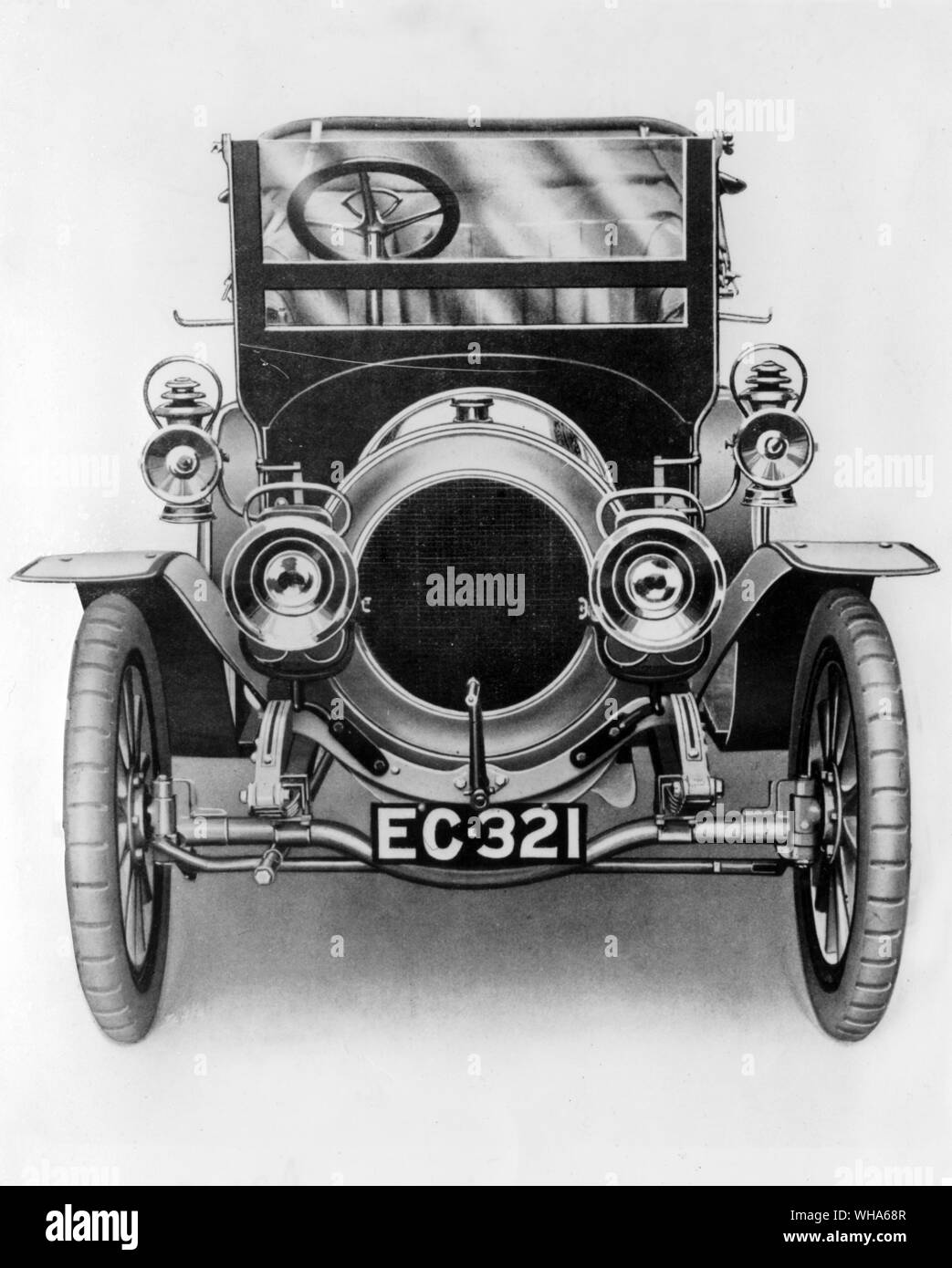 1908 Rex Reno. Rex Motor Manufacturing. Stockfoto