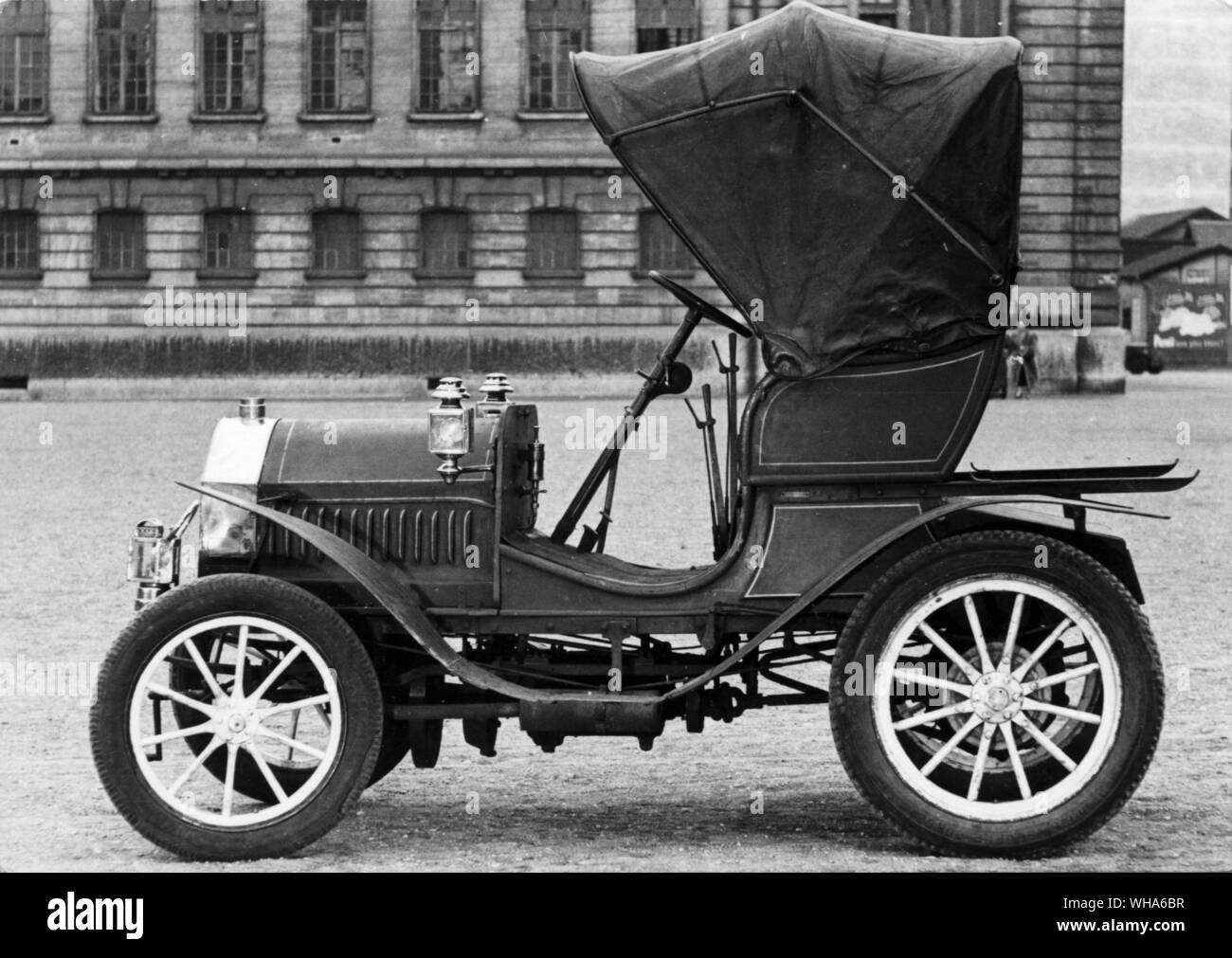 Mieusset Phaeton. 2-Sitzer 1904 Stockfoto