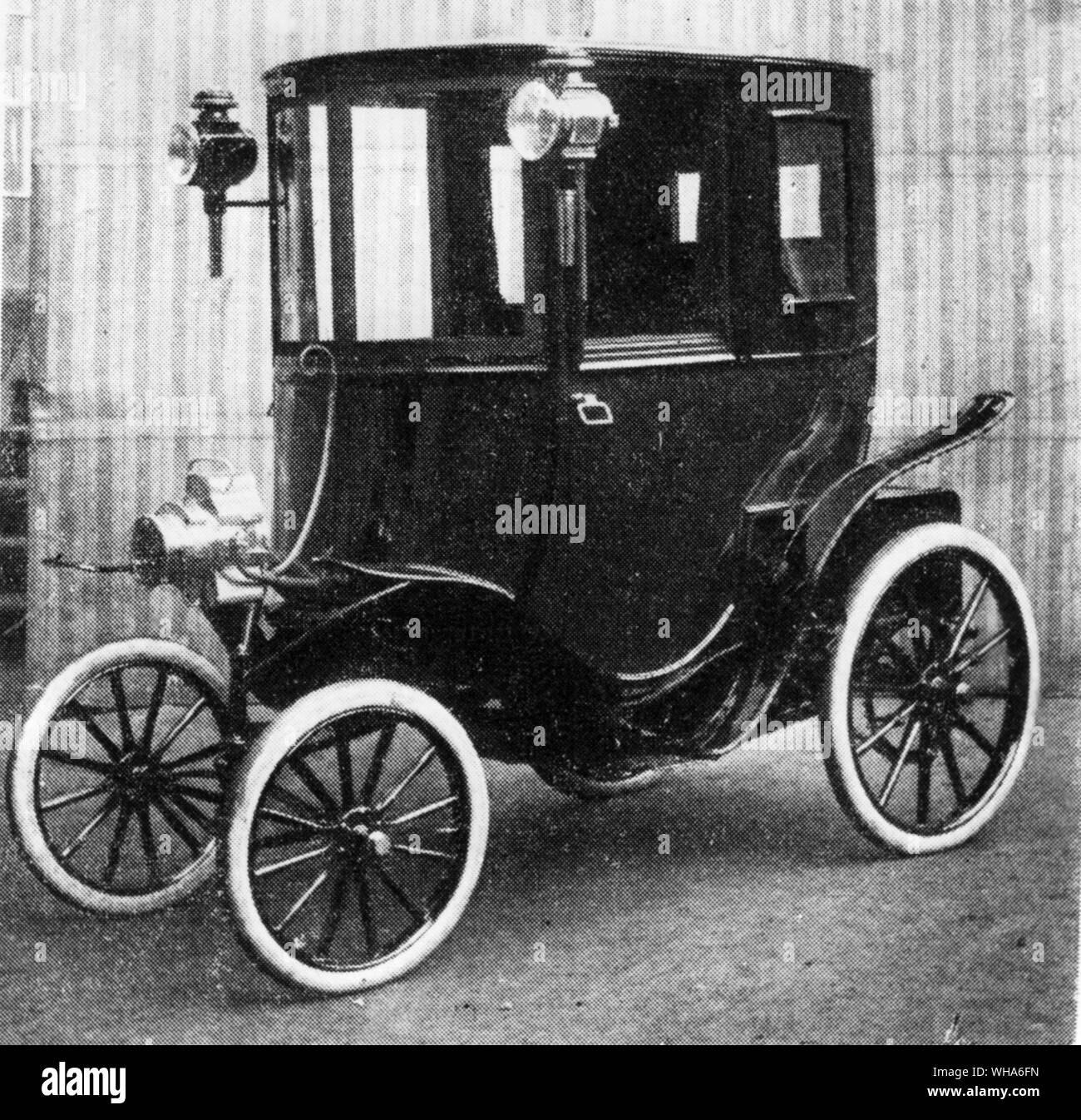 Stirling Panhard 1900. Panhard et Levassor Paris Stockfoto