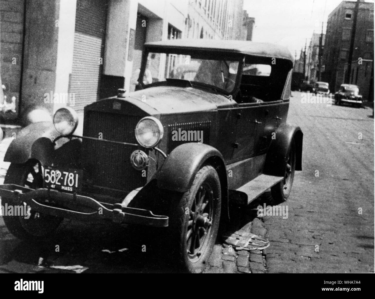 1925 Modell SV Stanley. Dampf Fahrzeug Corporation of America. Stockfoto