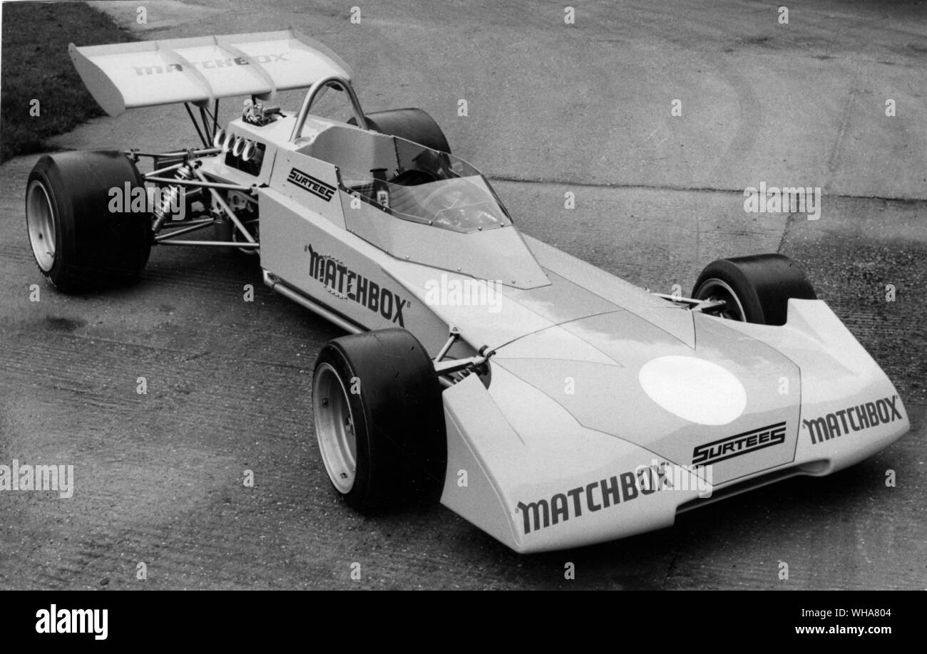 1972 Surtees TS 10 Formel 2-Rennwagen Stockfoto