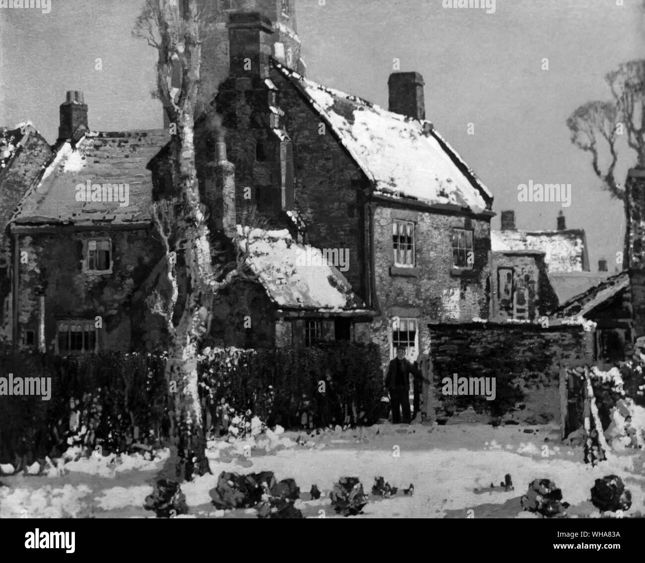 Sonne & Schatten. Von Stanley Royle. 1926 Stockfoto