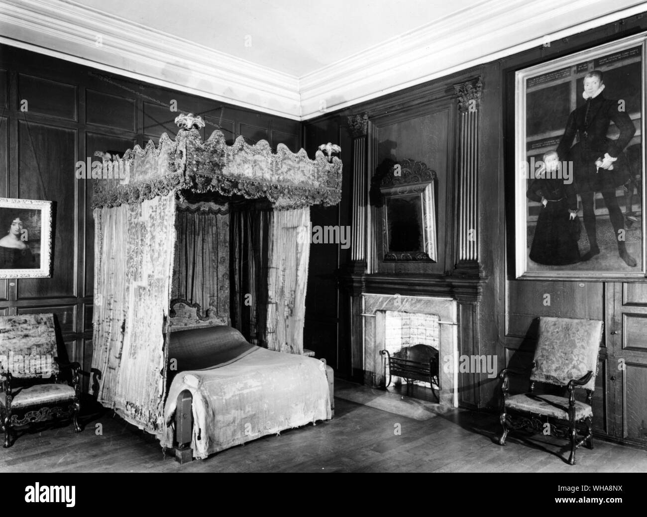 Lord Darnley Schlafzimmer Stockfoto