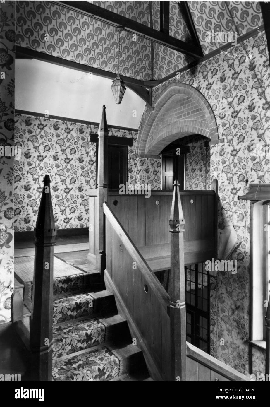 Bexley Heath Das Rote Haus 1944. 1859 durch Philip Webb für William Morris entworfen Stockfoto