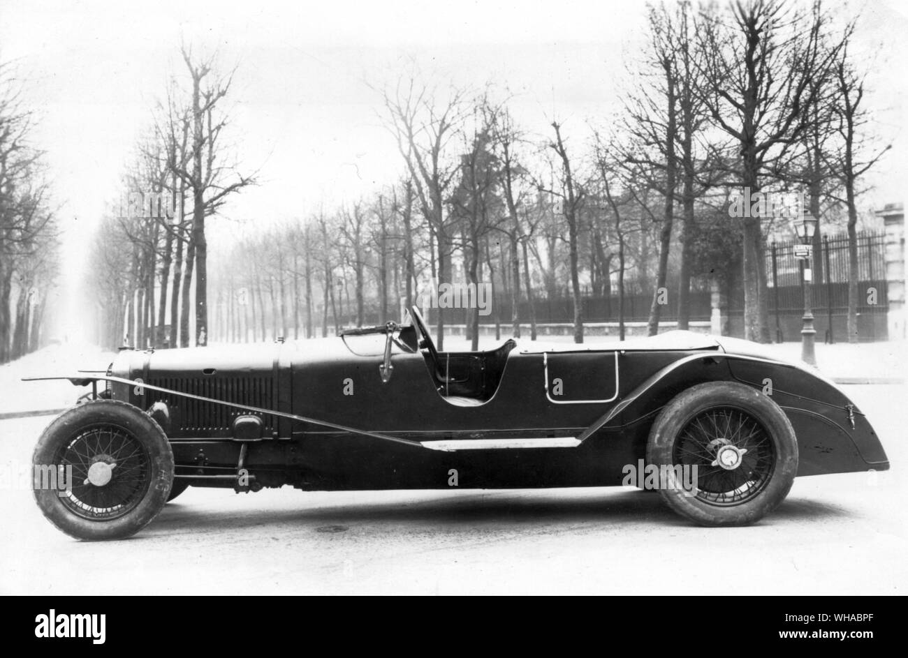 1926 Peugeot 18 CV sporting Turm Stockfoto