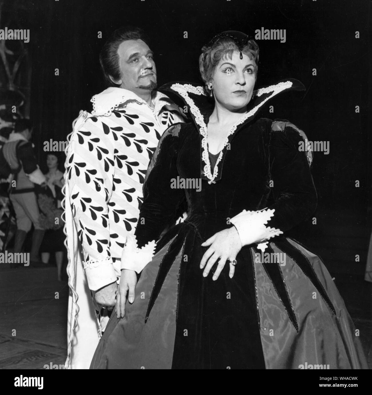 Don Juan. Oper. November 1960. Stich Randall. Gabriel Bacquin Stockfoto