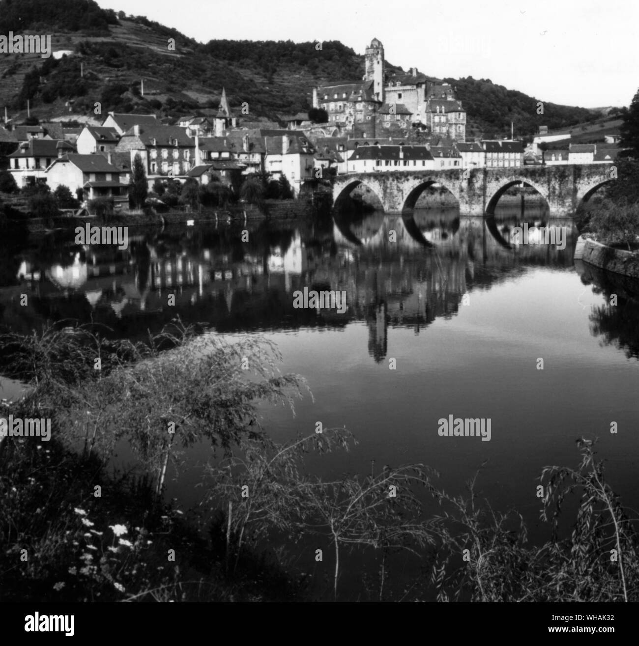 Estaing Stockfoto