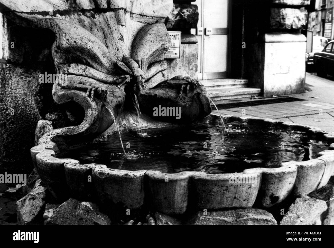 Biene Brunnen. Fontana della Api Stockfoto