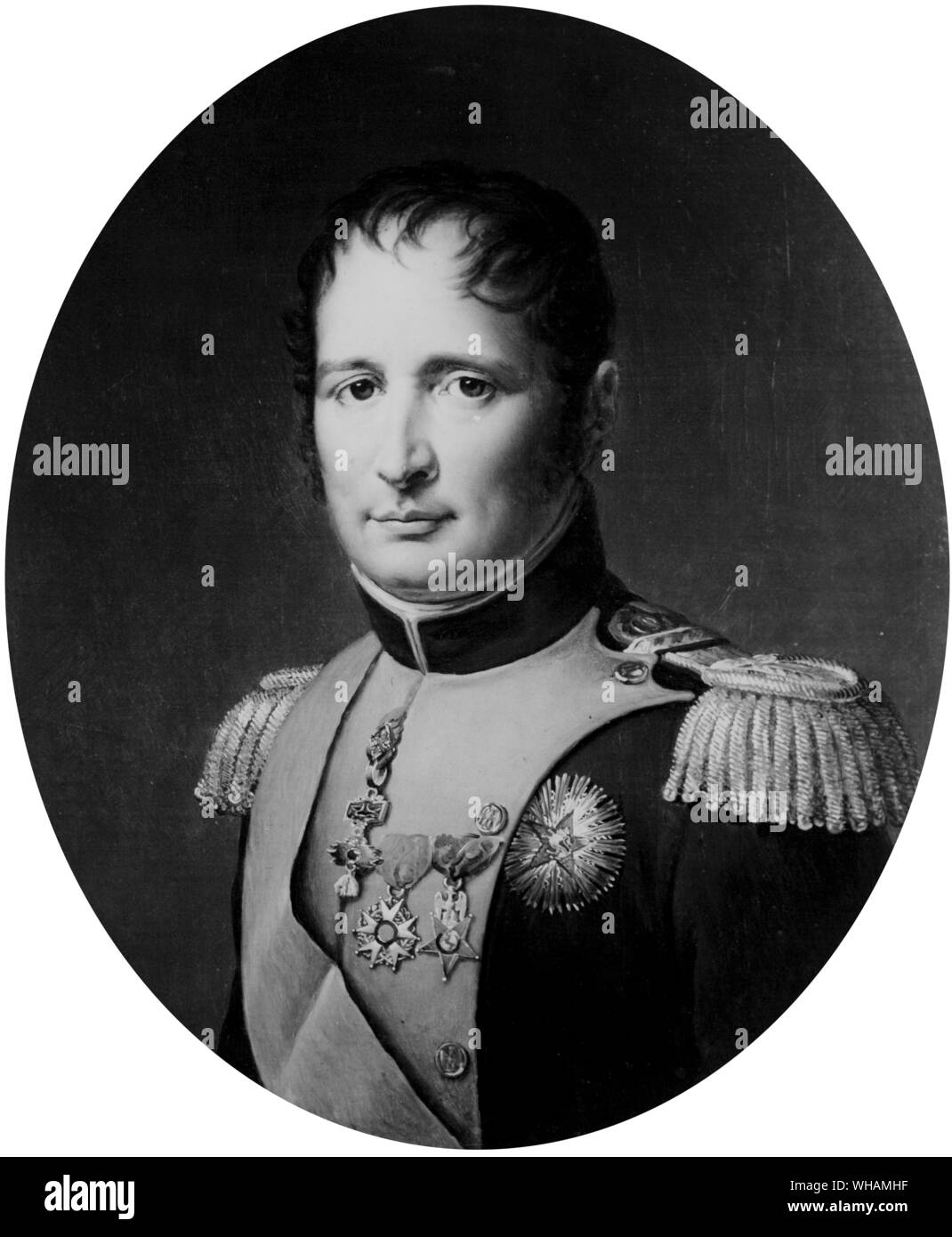 Joseph Bonaparte, Bruder Napoleons I.. Bonaparte, Joseph Italian-Spanish (Französisch Korsika geborene) Herrscher, König von Neapel und Sizilien 1806-1808; König von Spanien 1808-1813; abgesetzt; Bruder von Napoleon I 1768-1844 Stockfoto