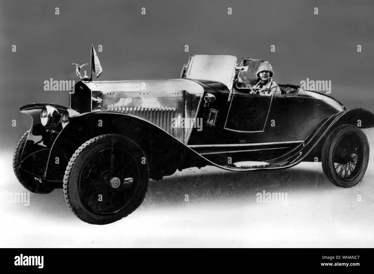 1925 Ravel 12 CV Zweisitzer. . . Stockfoto