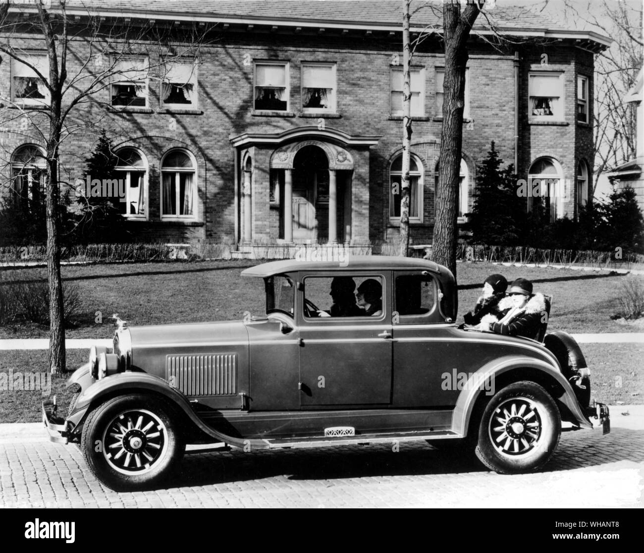 Ein 1928 Reo mit einem Rumble seat. Auto. (Roadster). . . Stockfoto