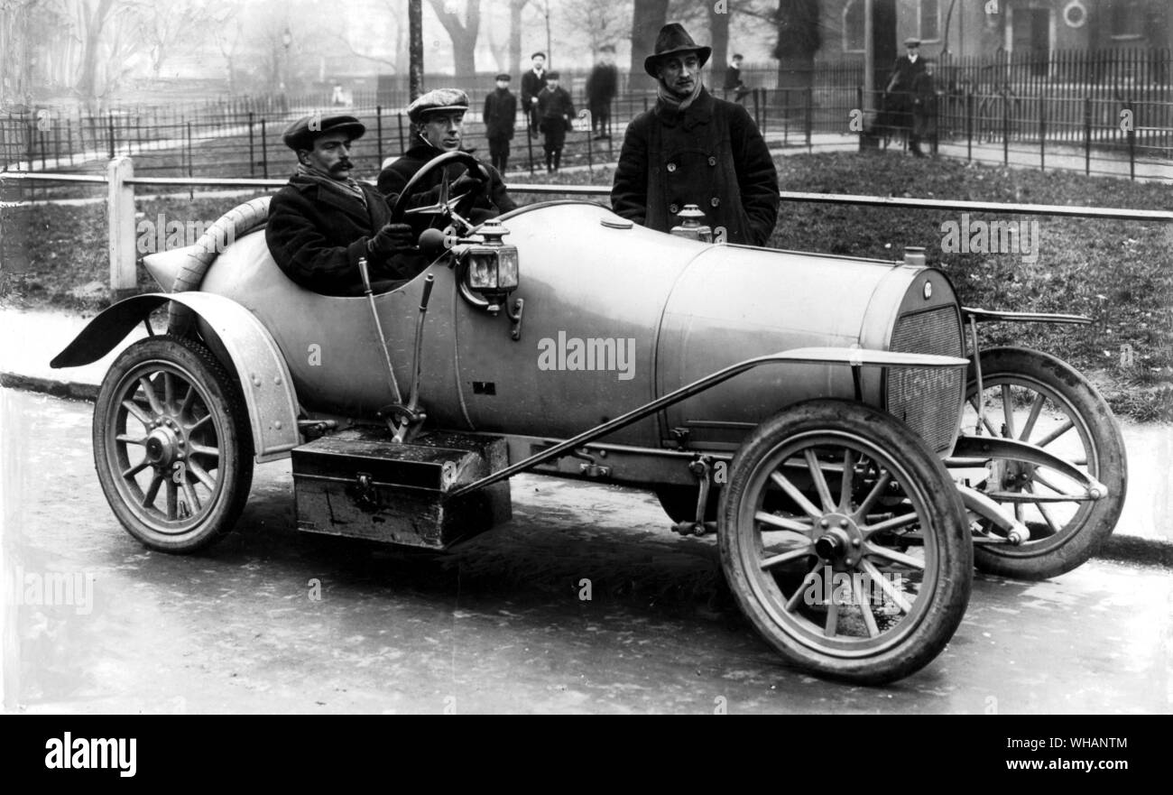 1912 Pilain 10 - 12 hp Zweisitzer. Auto. Stockfoto