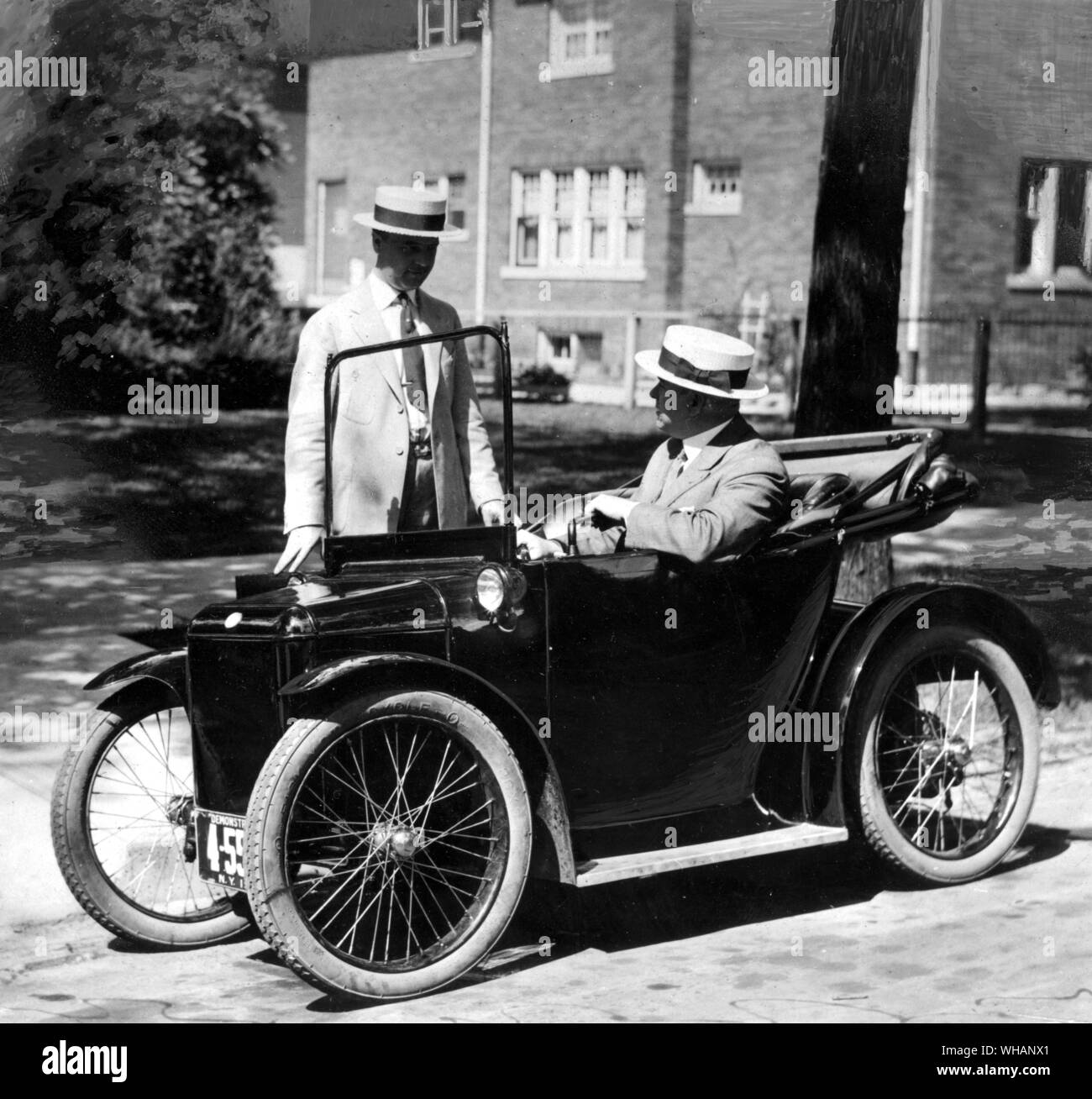 1921 Automatische (ii) elektrische Licht Auto Stockfoto